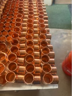 🔥 PLUMBERS SPECIAL – NEW COPPER PLUMBING FITTING  Calling all plumbers, contractors, and resellers!  I have 150 brand-new copper plumbing fittings fo