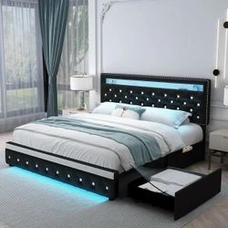Open Box- Queen Size Bedframe