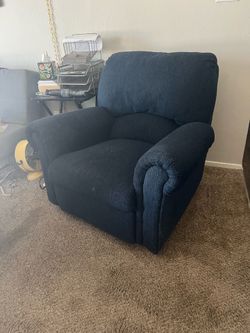 Navy Blue Rocker Recliner $25 OBO