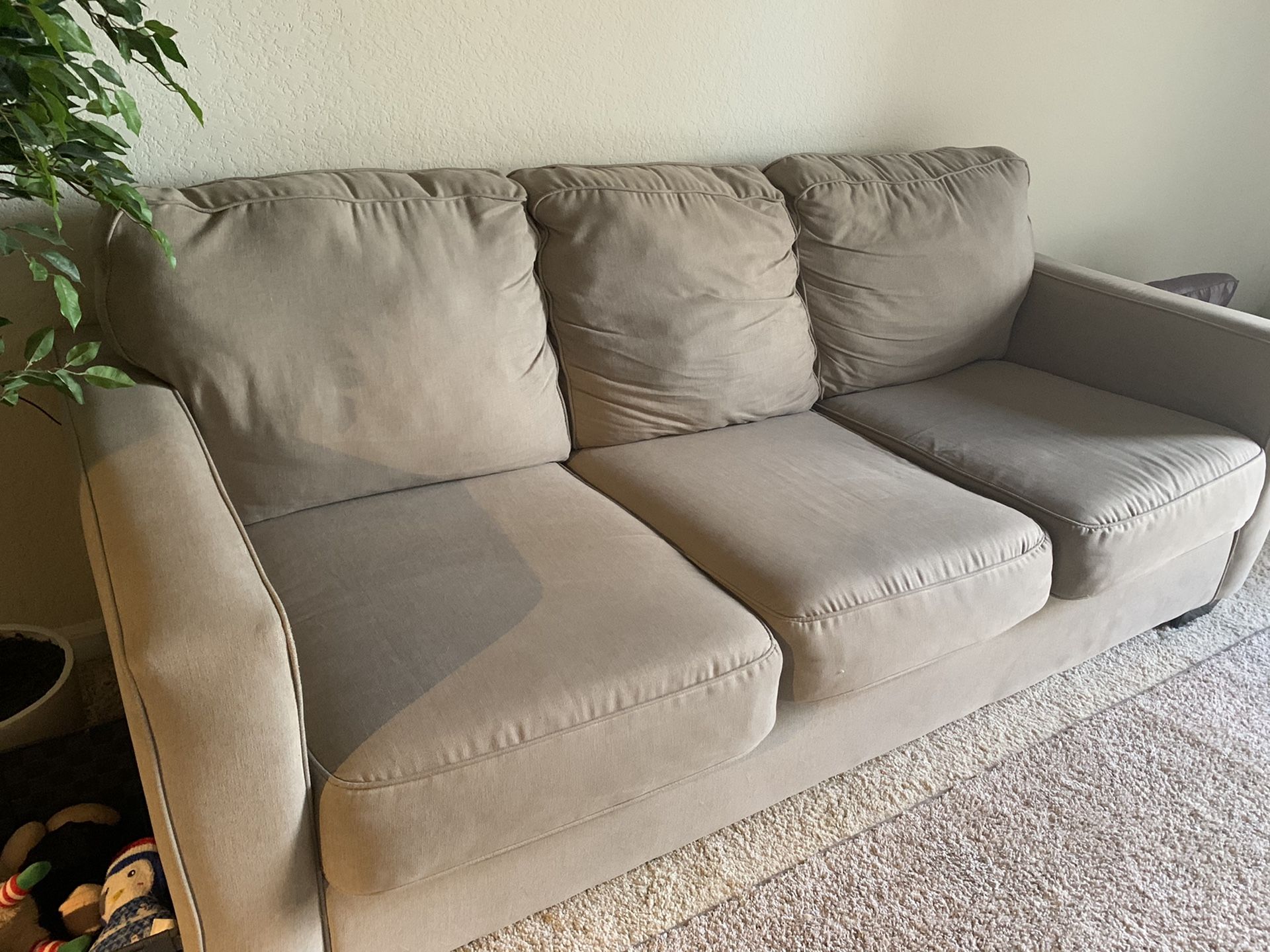 Beige Sofa