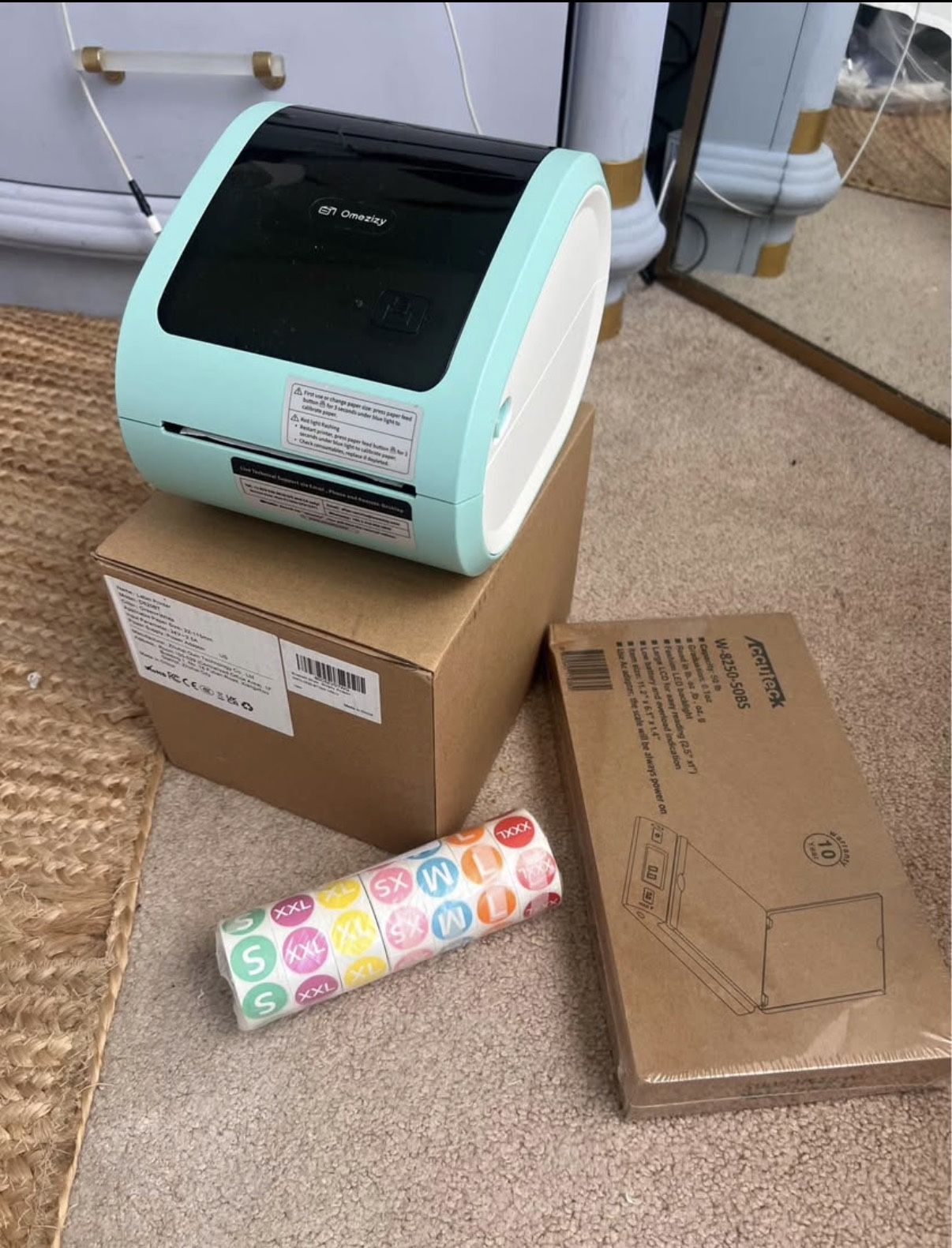 Post Office Mail Printing And Scale 