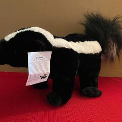 (NEW) WISHPETS Skunk Stuffed Animal Plush Toy for Kids - 12" Standing Skunk Plush