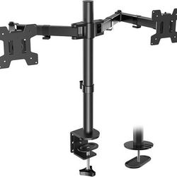 Dual Monitor Heavy Duty Adjustable Monitor Stand