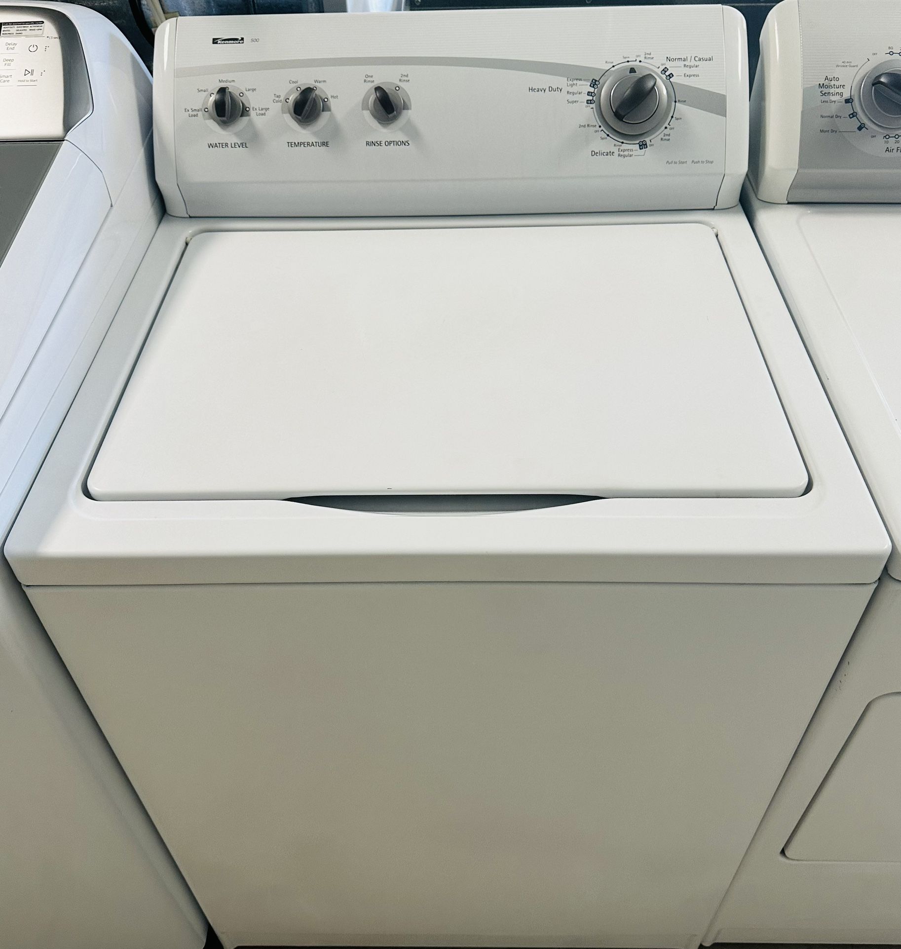 Super Kenmore 500 Series Washer Topload