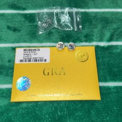 New GRA Earrings (Pass Diamond Test)