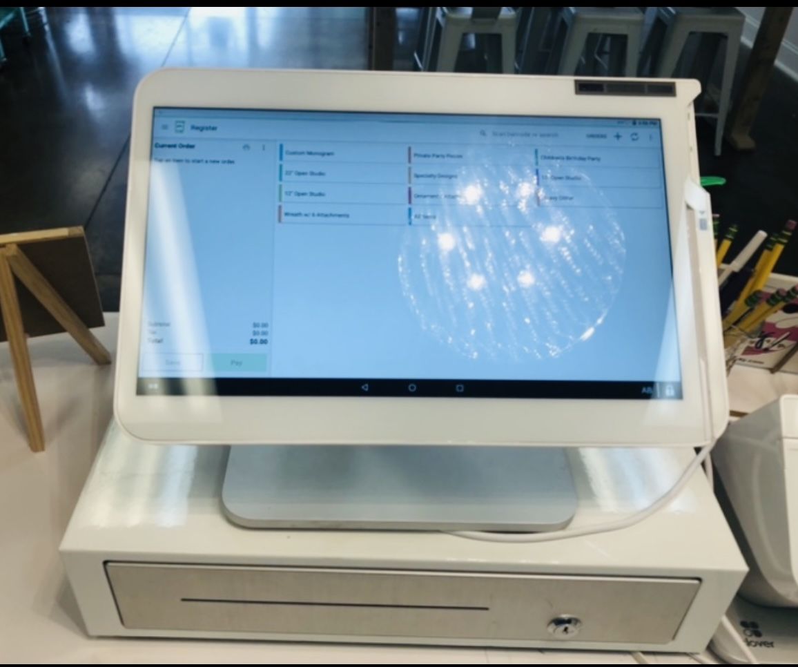 Wells Fargo Compatible Like New Clover Point of Sale Merchant System