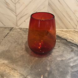 Glass Jar/ Vase / Candle Holder 