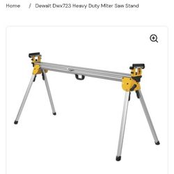 DEWALT SLIDING MITER SAW STAND ***USED***