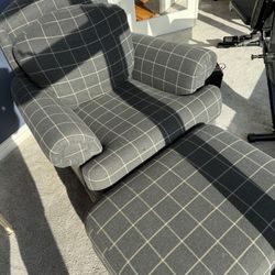Chair & Ottoman 