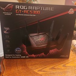 ROG RAPTURE  GT-AC5300 EXTREME GAMING ROUTER