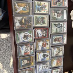 Psa slabs , downtowns , case hits , autos , numbered