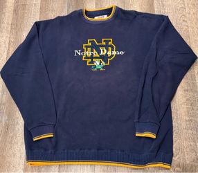 Vintage Notre Dame Crewneck Sweatshirt size XL