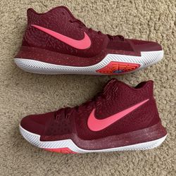 Size 11 (Worn Once No Box) - Nike Kyrie 3 Hot Punch