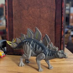 Kid Galaxy Dinosaurs Attack Fully Poseable Stegosaurus 8" figure