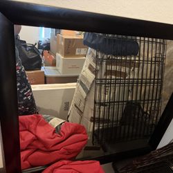 Dresser and mirror