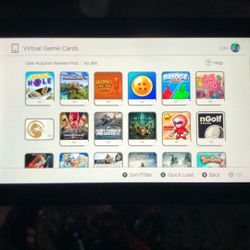 Nintendo switch with about 500$+ In games on it already