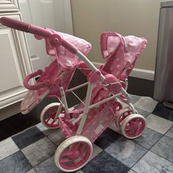Reversible Double Doll Stroller