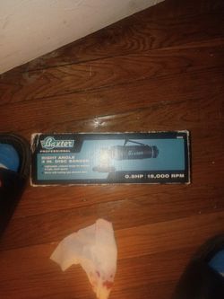 Baxter Pro Right Angle 3 inch Disk Sander