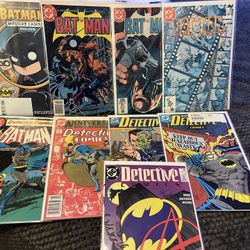 Batman & Detective Comics Lot