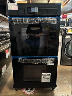 New! Frigidaire 27” Double Electric Wall Oven w/ Fan Convection