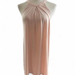 NWOT Bcbg Generation Size XS Blush Pink Mini Halter Woman’s Dress