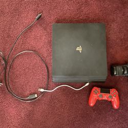 PS4 Pro With Controller, Charging Cable For Controller , Duo Charging Station, Power Cord, And HDMI Cable