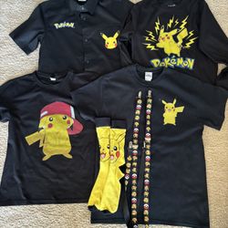 Pikachu Shirts (size Medium)