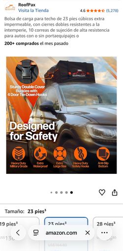 Bolsa de carga para carro - Rooftop cargo carrier