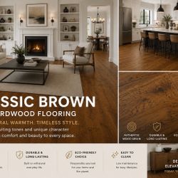 Premium Hardwood Flooring- Hickory 