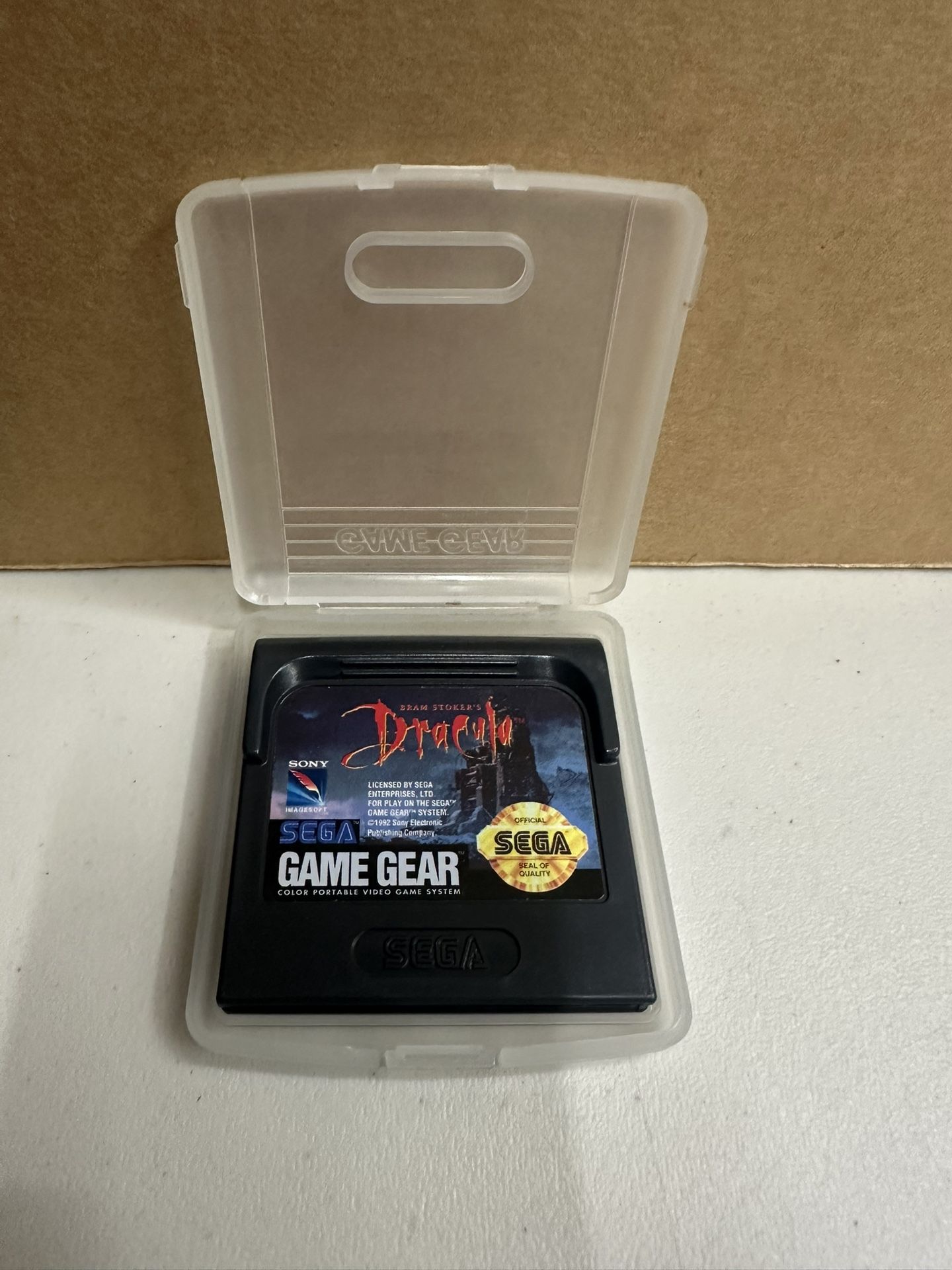 Bram Stroker's Dracula  (1992) Sega Game Gear Authentic & Tested/Working