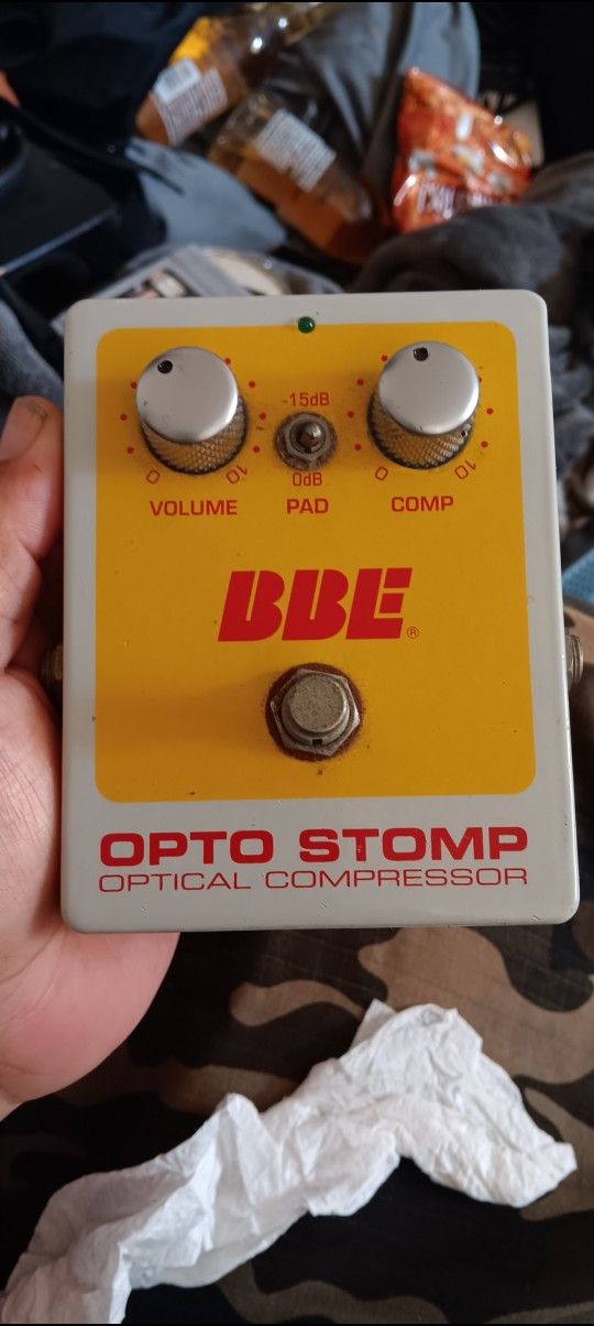 BBE Opto Stomp Pedal 