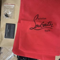 Real Red Bottoms Size W 11/M 9 Euro 42 