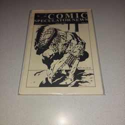 VINTAGE 1993 COMIC SPECULATOR NEWS ISSUE NO.1 