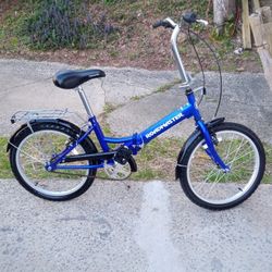 Roadmaster Single Speed Folding Bike In New Condition READY TO RIDE NEEDS NOTHING 