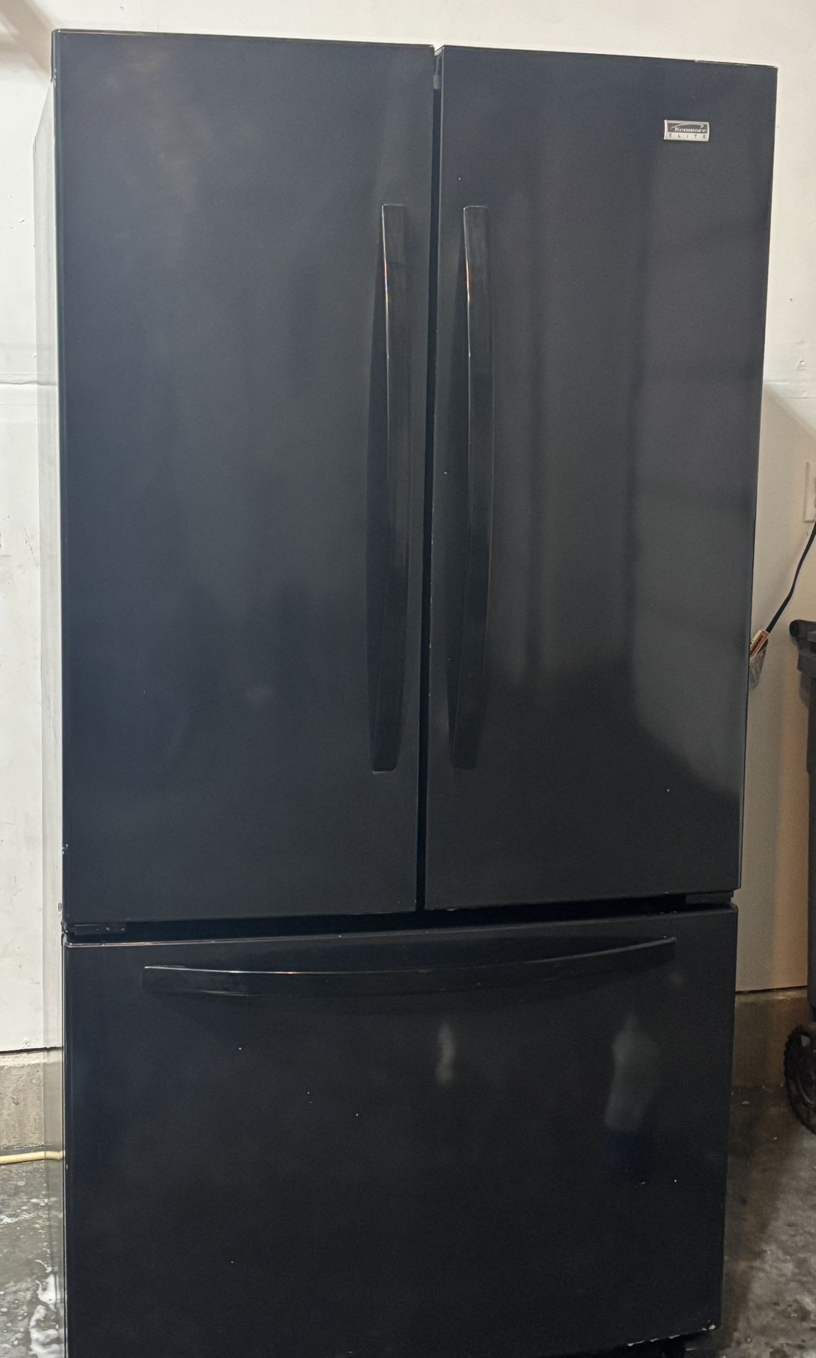 Black Kenmore Fridge