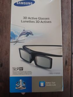 4 Samsung 3D Glasses