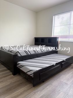 Full Bed With Trundle And Mattress