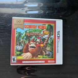 Nintendo 3DS donkey Kong Country Returns