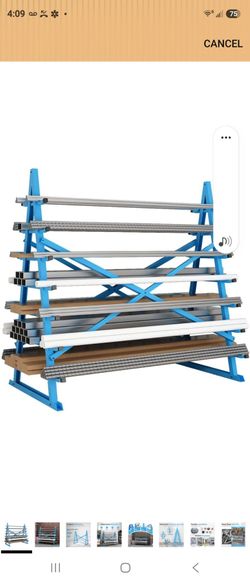 A-frame Lumber rack
