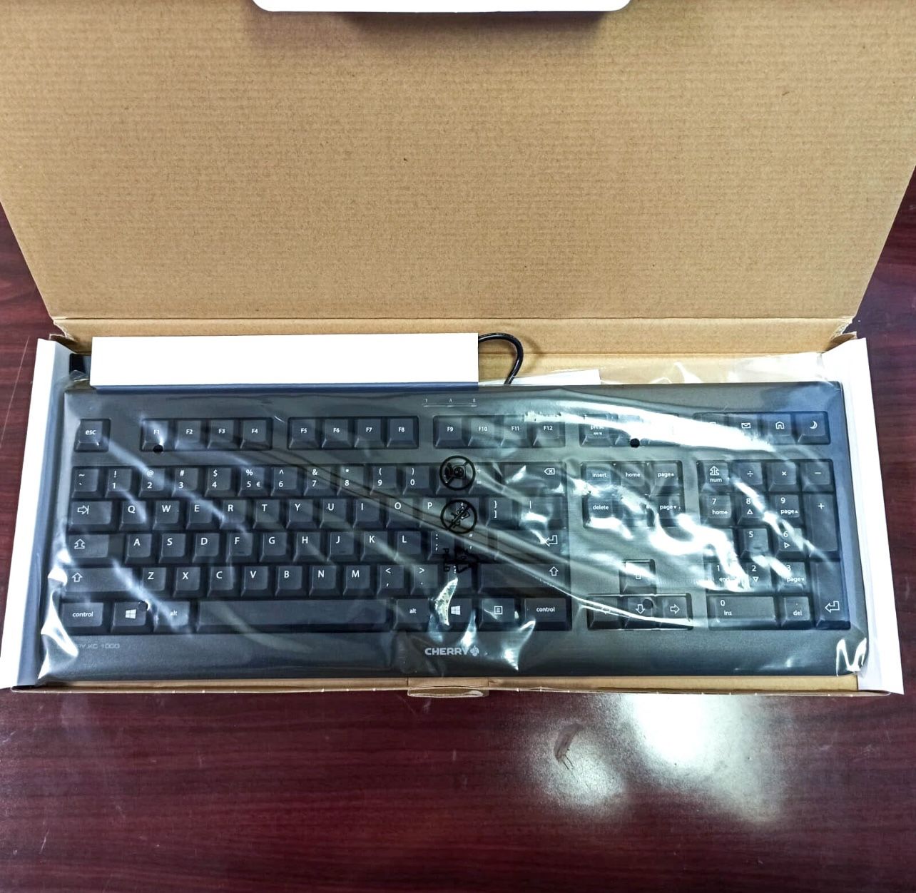 π Brand New Cherry KC 1000 Wired Keyboard β USB β Slim & Fast Typing π