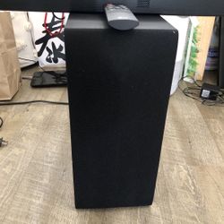 LG Wireless Bluetooth Soundbar W/bass