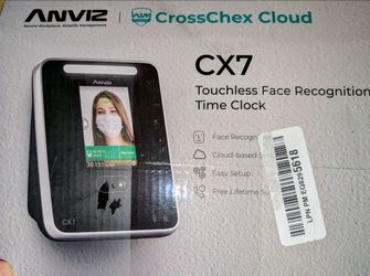 Anviz TIME CLOCK crosschex cloud CX7 Face Recognition Business Employees