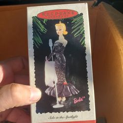 4 Barbie Ornaments