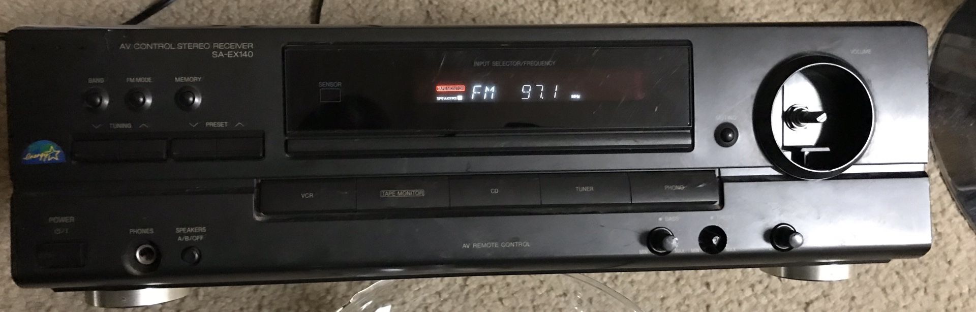 Technics SA EX140 Class H AV Control Stereo Receiver Tested