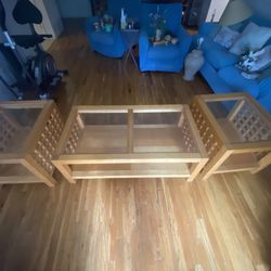 Set Of Three Living Room Tables
