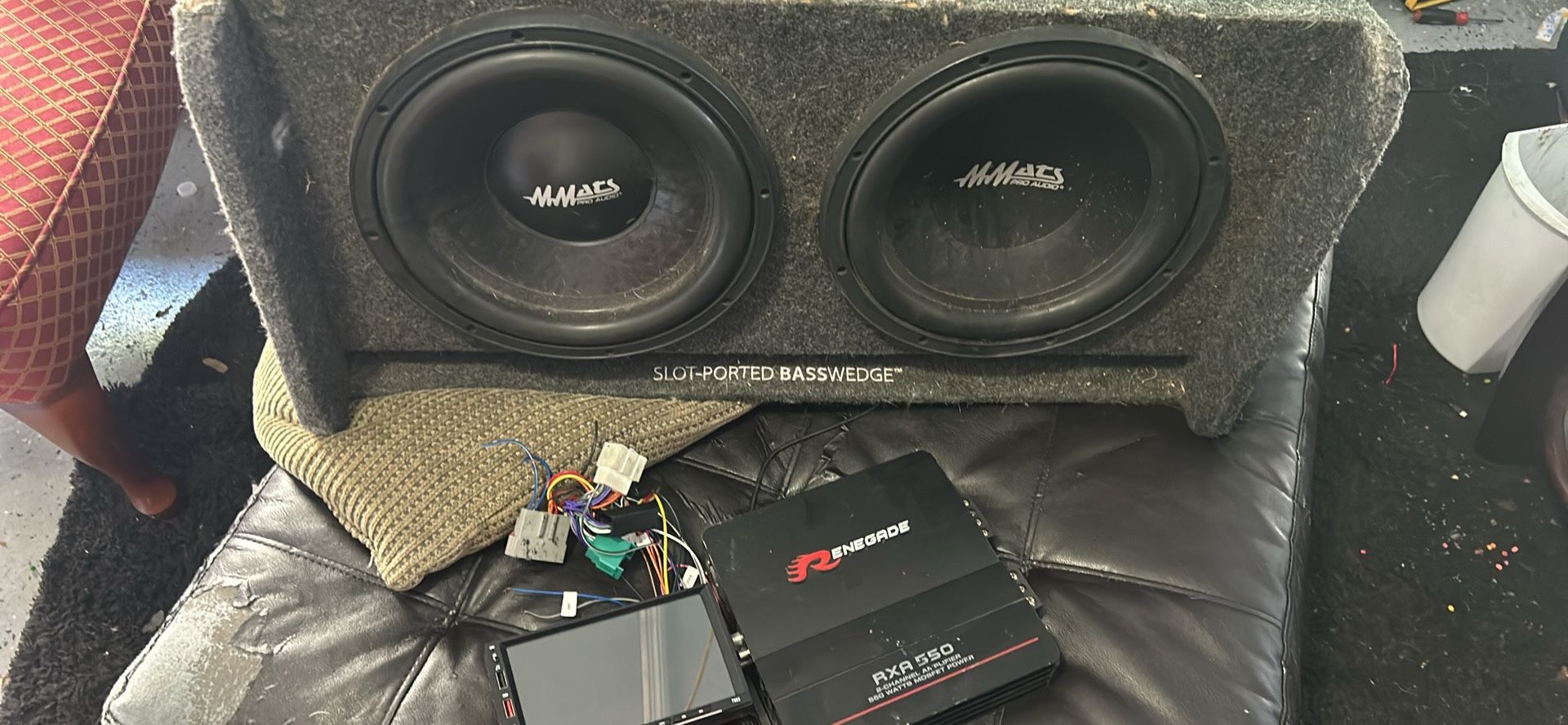 Subwoofers And Head Unit