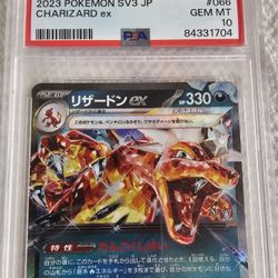 Charizard EX 066/108 Ruler of the Black Flame PSA 10