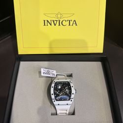 Invicta White RM Richard Mille Style Watch 