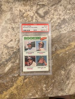 1977 TOPPS ANDRE DAWSON PSA 8