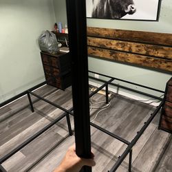 Rustin Brown Bed Frame (queen)
